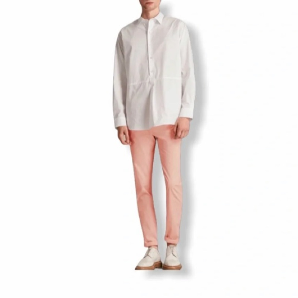 BURBERRY SLIM FIT COTTON POPLIN CHINOS